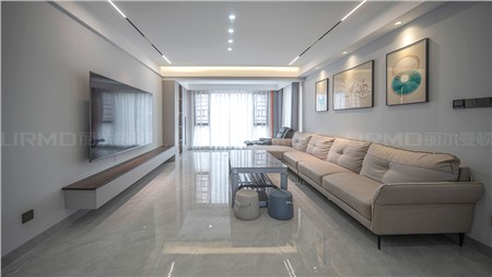 13.6w搞定142m²現(xiàn)代風的家 | 麗爾曼頓全房全屋定制