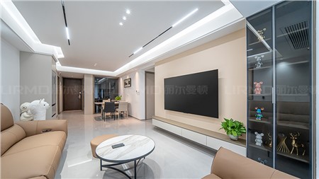 3.2w搞定11組定制柜122m²現(xiàn)代風的家 | 麗爾曼頓全屋定制
