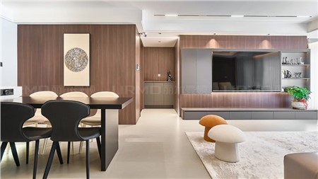 12.8w打造意式極簡(jiǎn)風(fēng)格的家148m² | 麗爾曼頓全房全屋整裝
